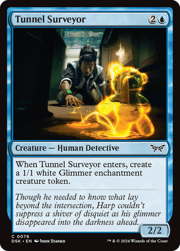 Tunnel Surveyor [Duskmourn: House of Horror] [Foil]