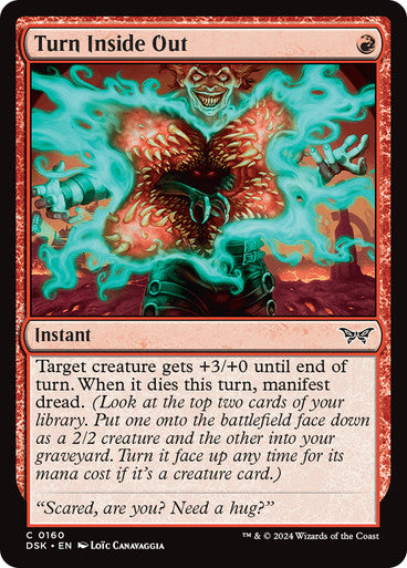Turn Inside Out [Duskmourn: House of Horror] [Foil]