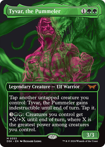 Tyvar, the Pummeler (Showcase) (Textured) [Duskmourn: House of Horror]
