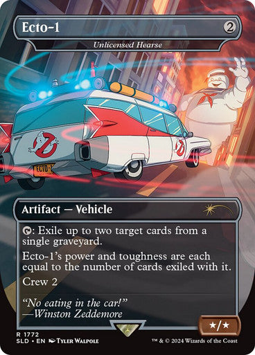 Ecto-1 - Unlicensed Hearse [Secret Lair Drop Series]