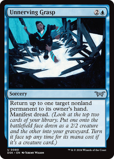 Unnerving Grasp [Duskmourn: House of Horror] [Foil]