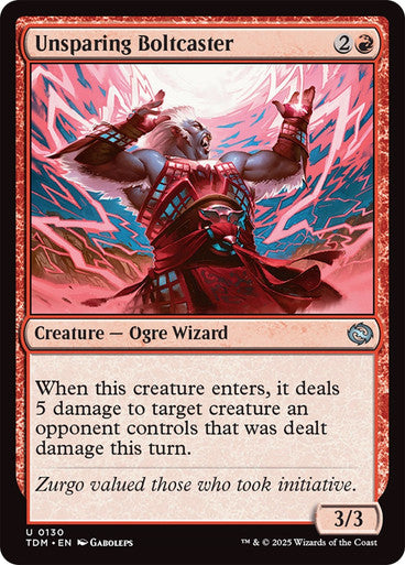 Unsparing Boltcaster [Tarkir: Dragonstorm] [Foil]