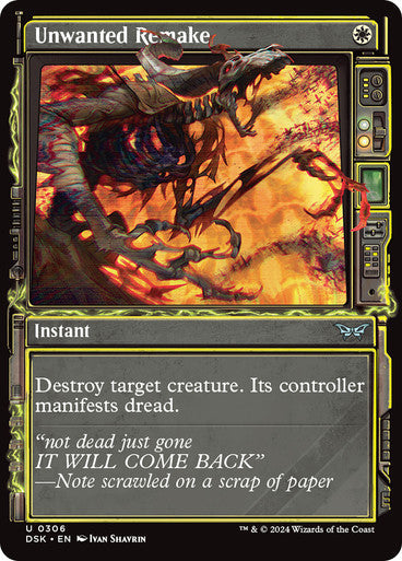 Unwanted Remake (Showcase) [Duskmourn: House of Horror] [Foil]