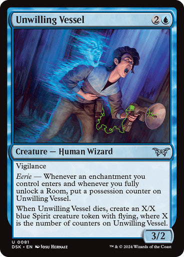 Unwilling Vessel [Duskmourn: House of Horror] [Foil]