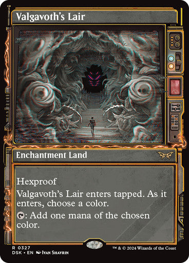 Valgavoth's Lair (Showcase) [Duskmourn: House of Horror] [Foil]
