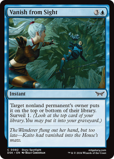 Vanish from Sight [Duskmourn: House of Horror] [Foil]