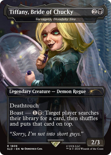 Tiffany, Bride of Chucky - Varragoth, Bloodsky Sire [Secret Lair Drop Series] [Foil]