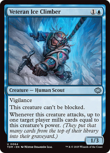 Veteran Ice Climber [Tarkir: Dragonstorm] [Foil]