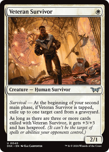 Veteran Survivor [Duskmourn: House of Horror] [Foil]