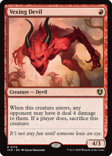 Vexing Devil [Innistrad Remastered] [Foil]