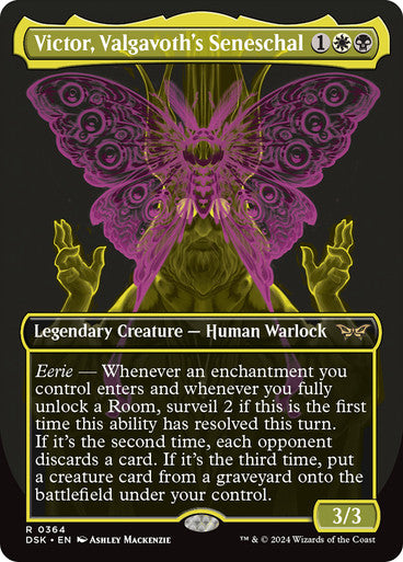 Victor, Valgavoth's Seneschal (Showcase) [Duskmourn: House of Horror] [Foil]