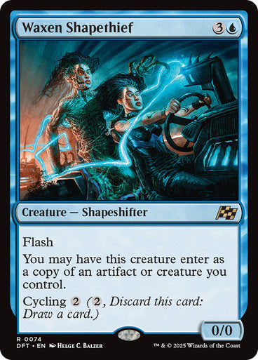 Waxen Shapethief [Aetherdrift] [Foil]