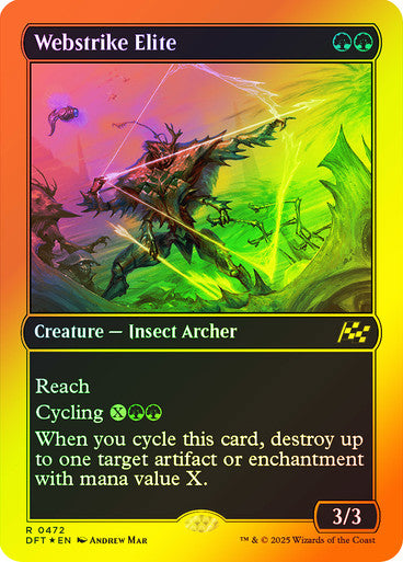 Webstrike Elite (First-Place Foil) [Aetherdrift]