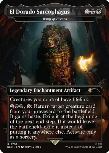 El Dorado Sarcophagus - Whip of Erebos [Secret Lair Drop Series] [Foil]
