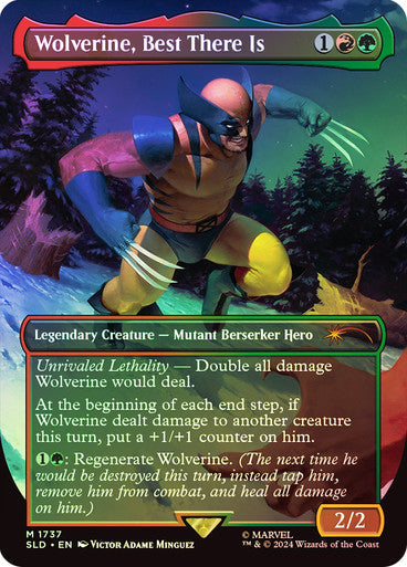 Wolverine, Best There Is (Rainbow Foil) [Secret Lair Drop Series]