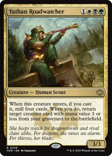 Yathan Roadwatcher [Tarkir: Dragonstorm] [Foil]