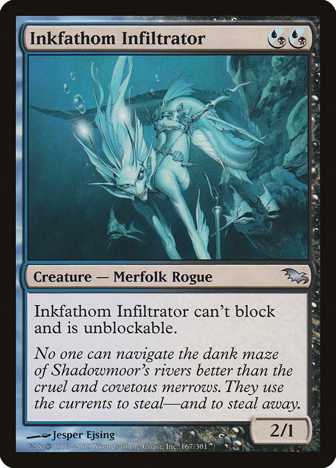 Inkfathom Infiltrator [Shadowmoor] [Foil]