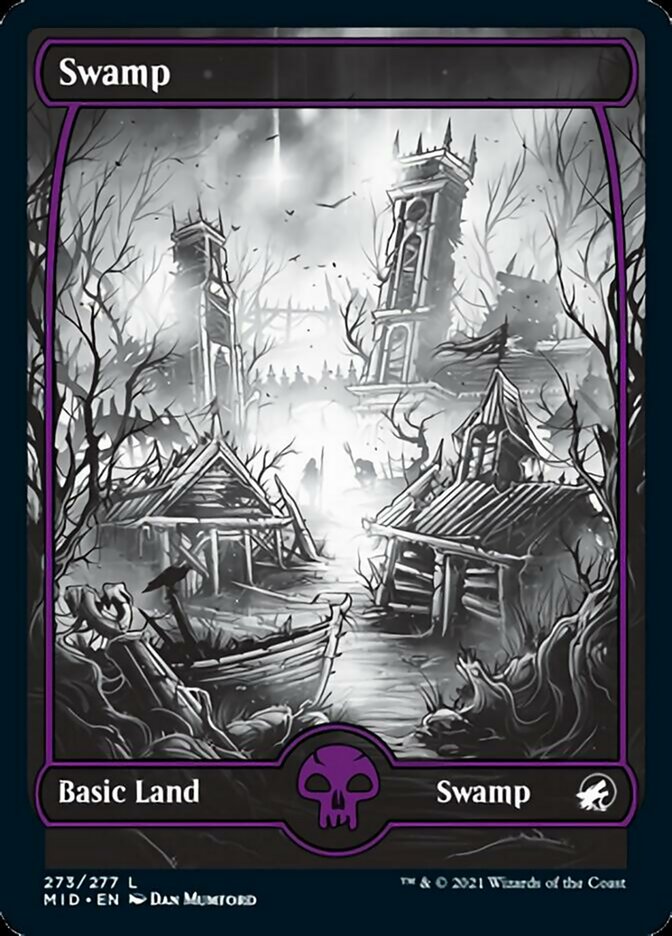Swamp (273) [Innistrad: Midnight Hunt] [Foil]