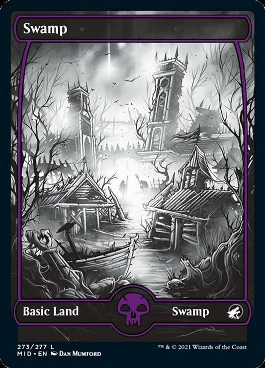 Swamp (273) [Innistrad: Midnight Hunt] [Foil]