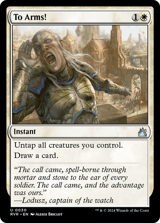 To Arms! [Ravnica Remastered] [Foil]