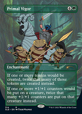 Primal Vigor (Borderless) [Secret Lair Drop Series] [Foil]