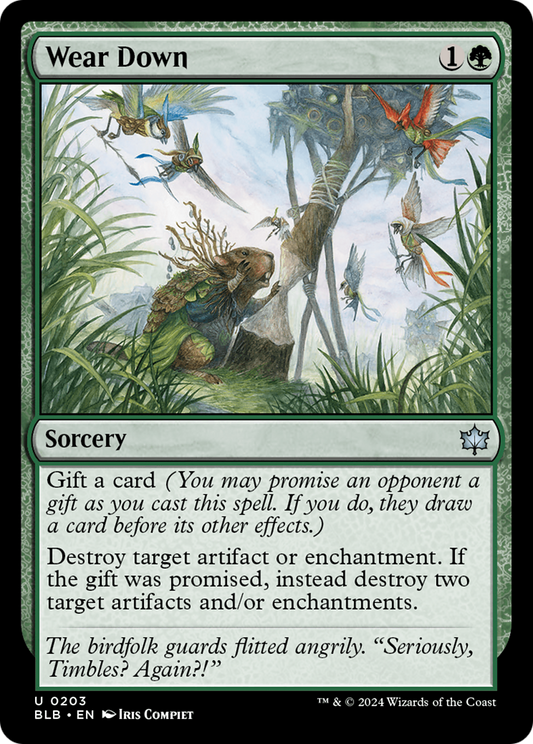Wear Down [Bloomburrow] [Foil]