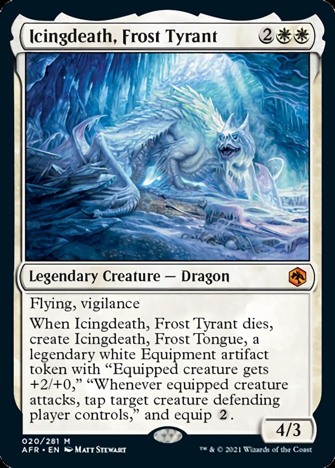 Icingdeath, Frost Tyrant [Dungeons & Dragons: Adventures in the Forgotten Realms] [Foil]