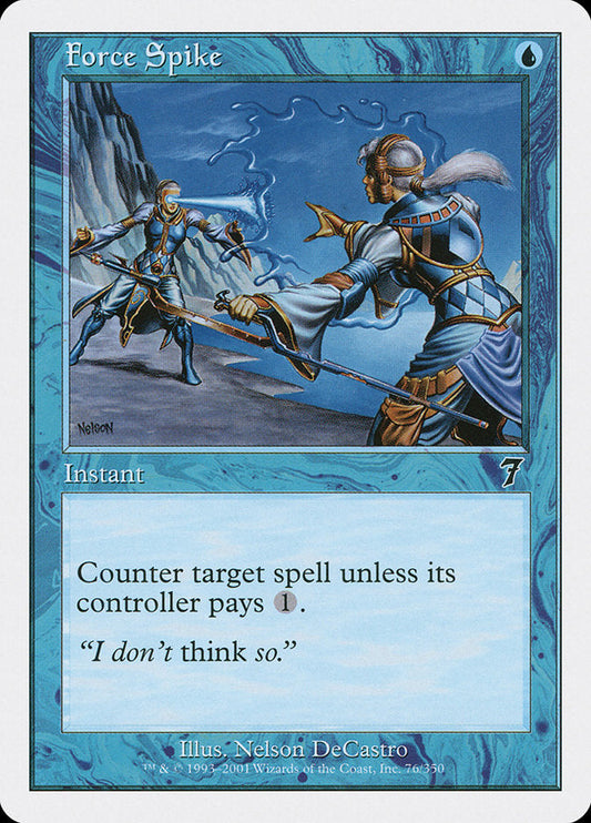 Force Spike [Seventh Edition] [Foil]