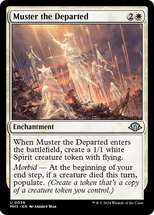 Muster the Departed [Modern Horizons 3] [Foil]