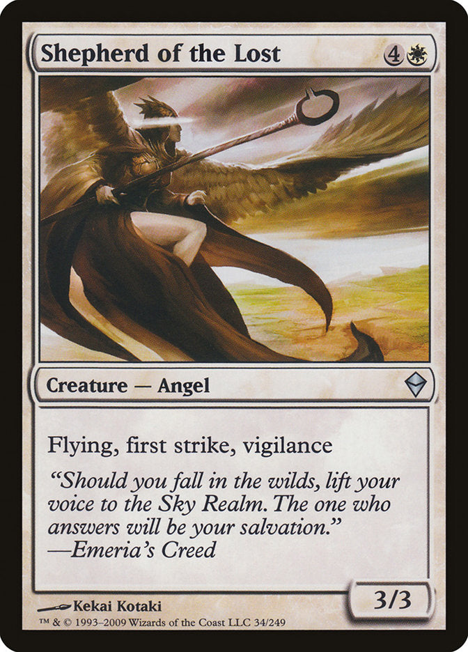 Shepherd of the Lost [Zendikar] [Foil]