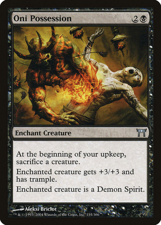 Oni Possession [Champions of Kamigawa] [Foil]
