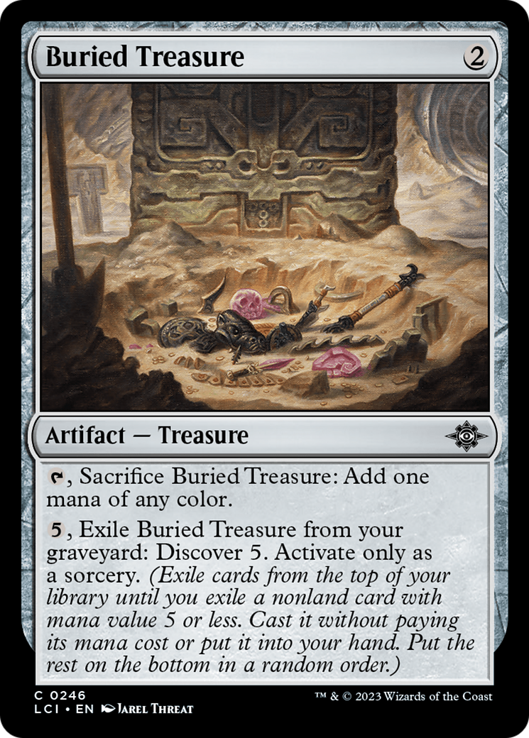 Buried Treasure [The Lost Caverns of Ixalan] [Foil]