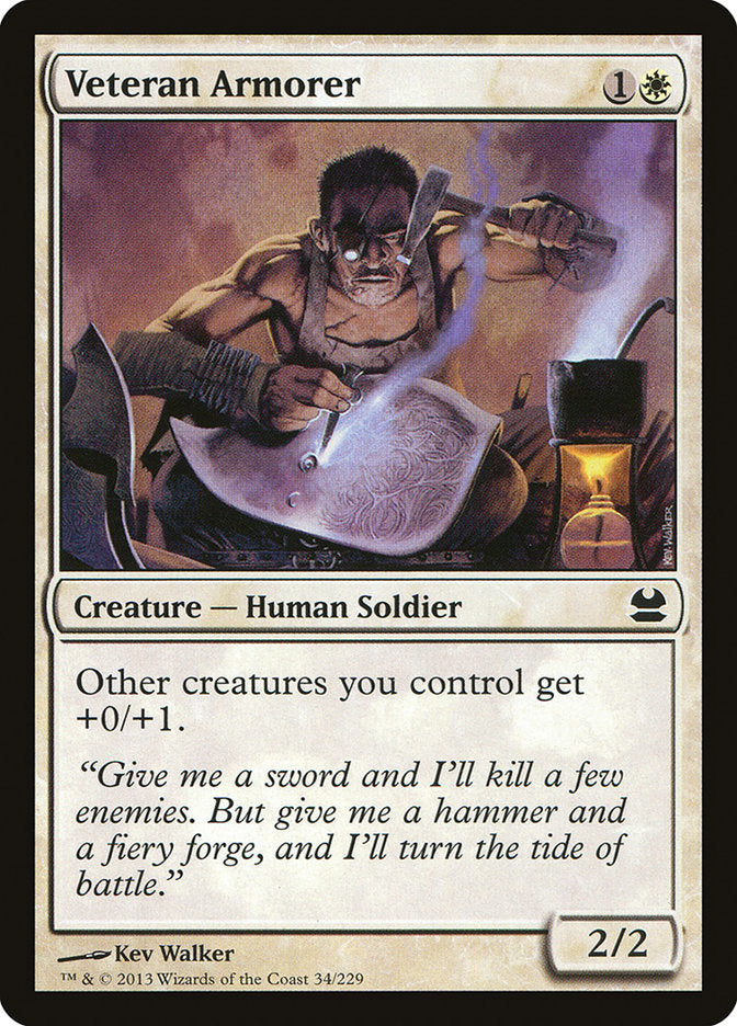 Veteran Armorer [Modern Masters] [Foil]