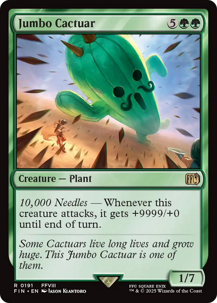 Jumbo Cactuar [FINAL FANTASY] [Foil]