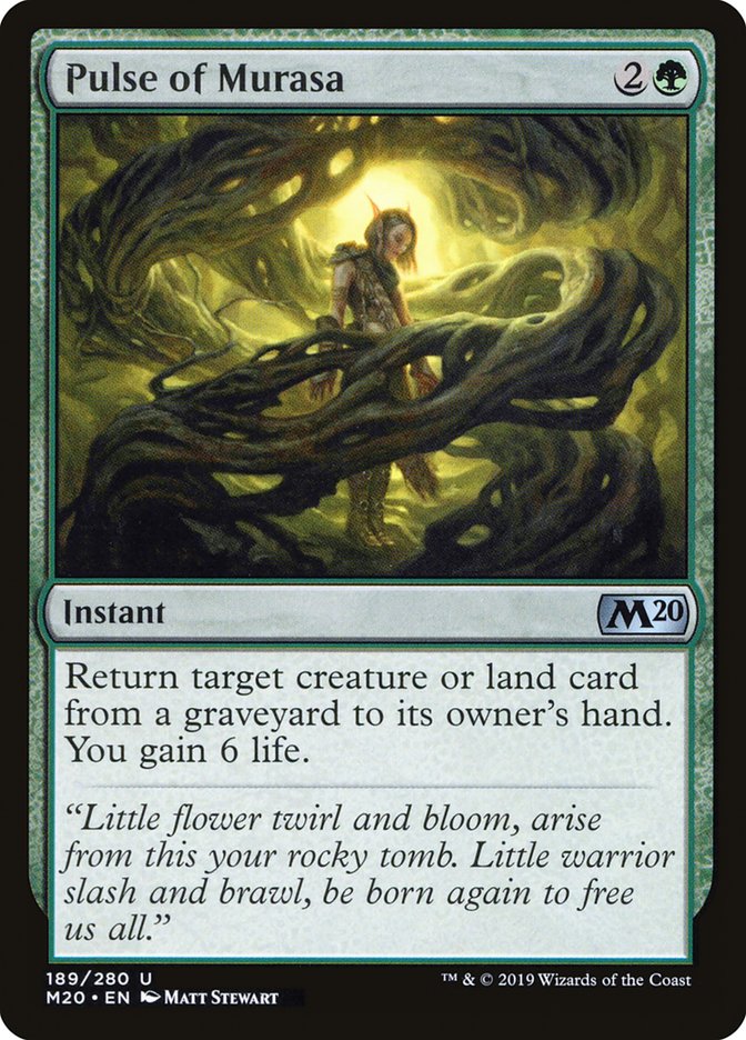 Pulse of Murasa [Core Set 2020] [Foil]