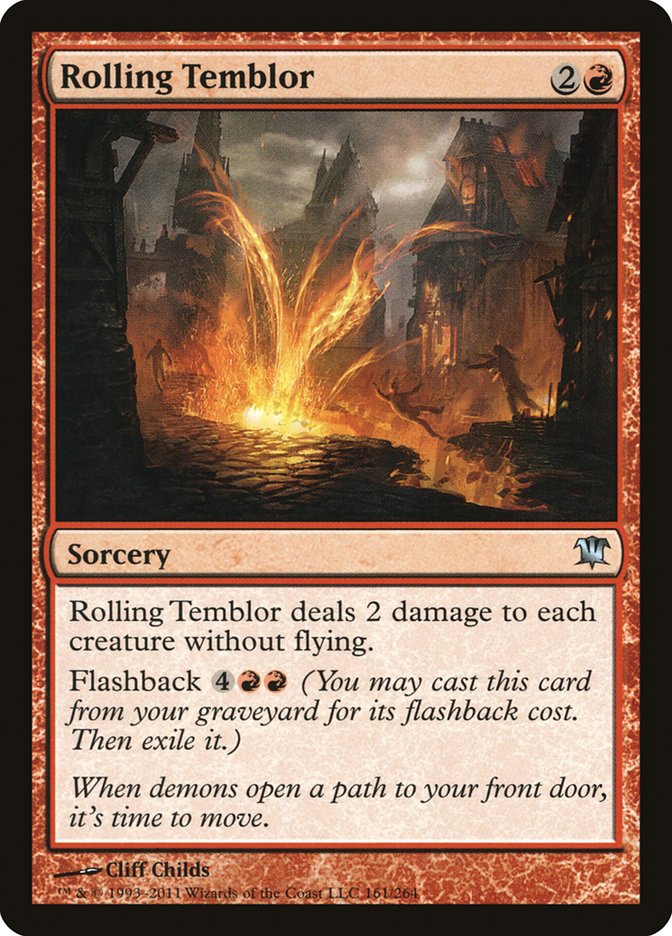 Rolling Temblor [Innistrad] [Foil]