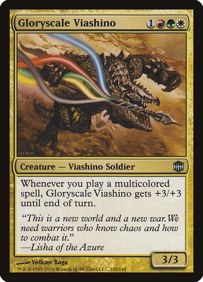 Gloryscale Viashino [Alara Reborn] [Foil]
