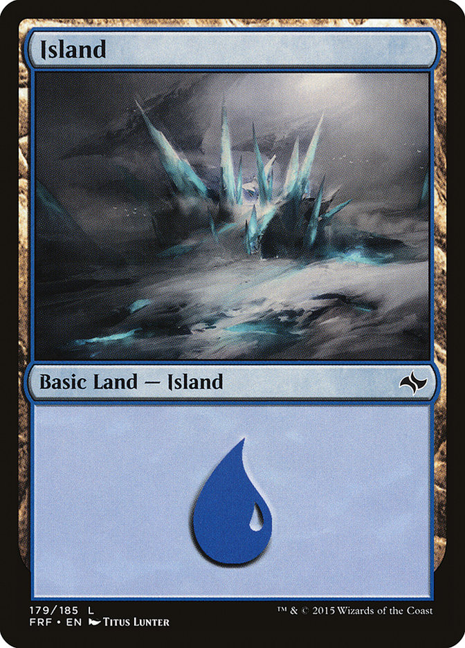 Island (179) [Fate Reforged] [Foil]