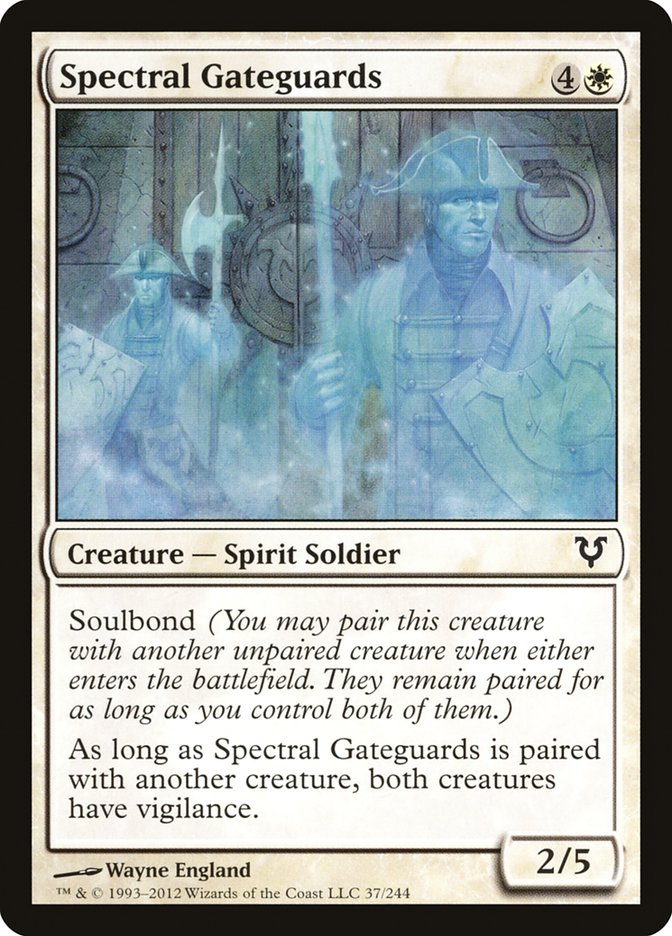 Spectral Gateguards [Avacyn Restored] [Foil]
