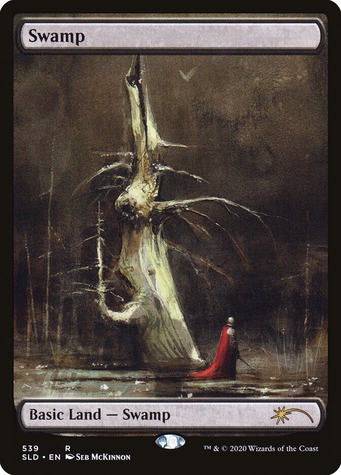 Swamp (539) (Seb Mckinnon) [Secret Lair Drop Series] [Foil]
