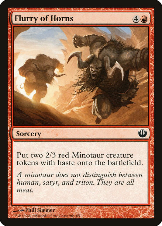 Flurry of Horns [Journey into Nyx] [Foil]