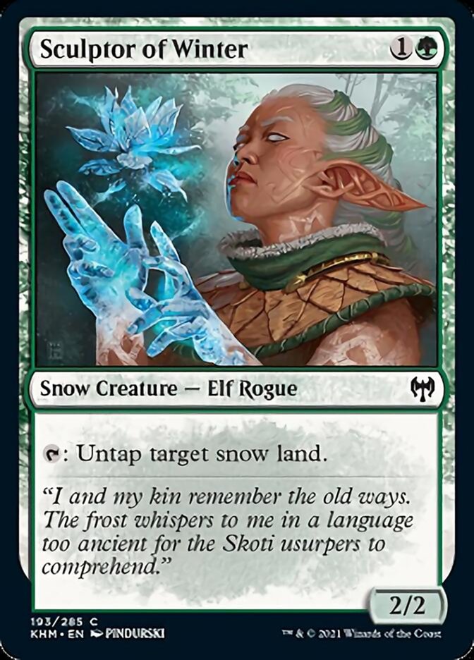 Sculptor of Winter [Kaldheim] [Foil]