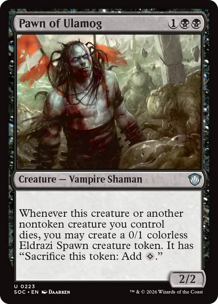 Pawn of Ulamog [Secrets of Strixhaven Commander] [Foil]