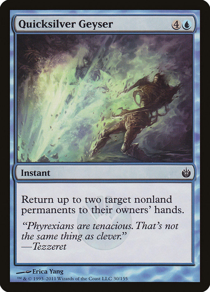 Quicksilver Geyser [Mirrodin Besieged] [Foil]