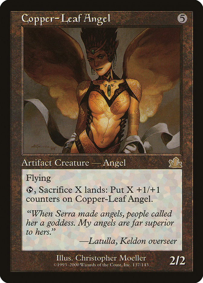 Copper-Leaf Angel [Prophecy] [Foil]