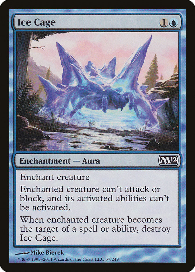 Ice Cage [Core Set 2012] [Foil]