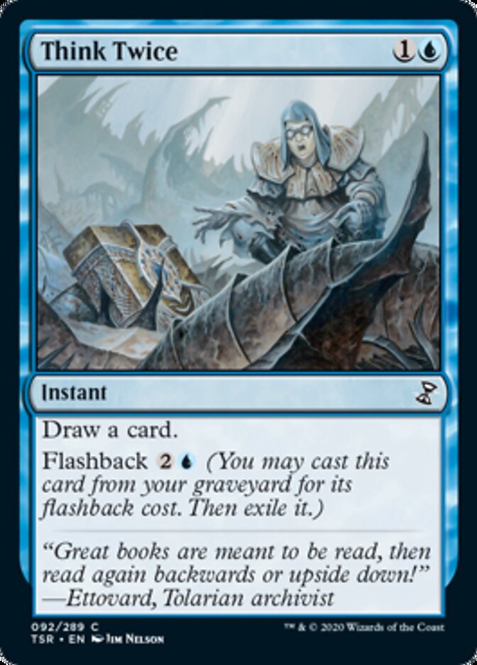 Think Twice [Time Spiral Remastered] [Foil]