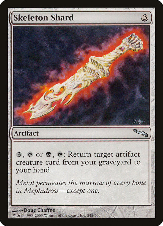 Skeleton Shard [Mirrodin] [Foil]