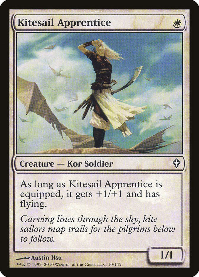 Kitesail Apprentice [Worldwake] [Foil]