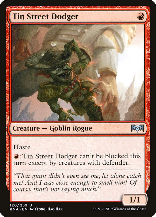 Tin Street Dodger [Ravnica Allegiance] [Foil]